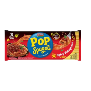 Cek Halal Pop Pasta Instan Spageti Rasa Sapi Bolognese Pedas