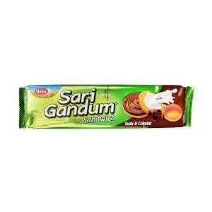 Cek Halal Roma Sari Biskuit Gandum Sandwich dengan Telur, Susu dan Krim Cokelat
