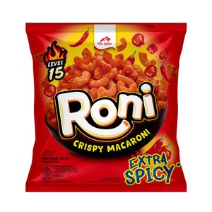 Cek Halal Roni Makanan Ringan Makaroni Rasa Pedas (Extra Spicy) Level 15