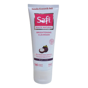 Cek Halal Safi White Natural Brightening Cleanser Mangosteen Extract