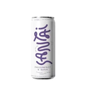 Cek Halal Santai Minuman Beralkohol Golongan A - Hard Seltzer Rasa Markisa & Jambu Biji (Mengandung Alkohol ± 4.5% Vv) (Hard Seltzer Passion Fruit & Guava Flavour)
