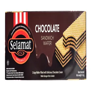 Cek Halal Selamat Wafer Dengan Krim Cokelat