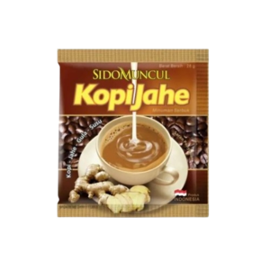 Cek Halal Sido Muncul Minuman Serbuk Kopi Gula Krimer Rasa Jahe