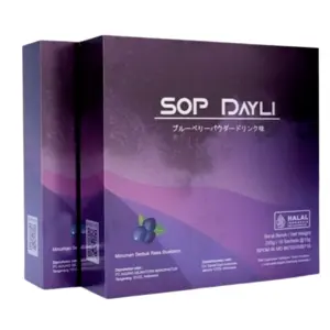 Cek Halal Sop Dayli Minuman Serbuk Rasa Blueberry