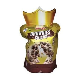 Cek Halal Tango Kukis Brownies Krispi Cokelat Dengan Remahan Kukis