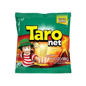 Taro Net Makanan Ringan Rasa Kentang Barbekyu