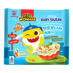 Cek Halal Wonhae Kue Beras Rasa Carbonara (Carbonara Topokki)