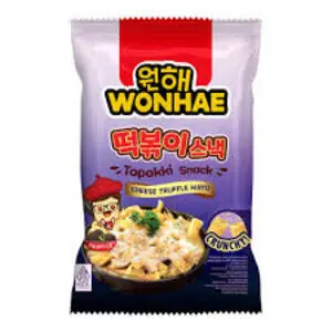 Cek Halal Wonhae Makanan Ringan Ekstrudat Rasa Keju Truffle Mayonaise (Cheese Truffle Mayo)