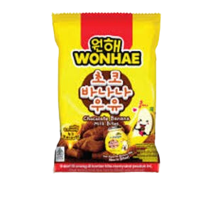 Cek Halal Wonhae Makanan Ringan Ekstrudat Rasa Susu Pisang Cokelat