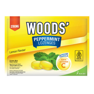Cek Halal Woods Permen Mint Rasa Lemon