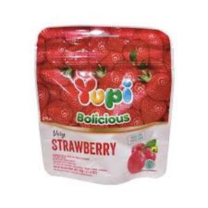Cek Halal Yupi Bolicious Kembang Gula Lunak Jeli Rasa Stroberi