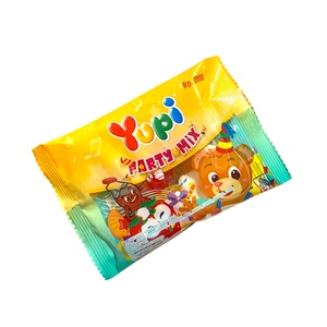 Cek Halal Yupi Party Mix Kembang Gula Lunak Jeli Aneka Rasa (Vanila, Jeruk, Blackcurrant, Stroberi, Apel, Nanas, Lemon, Anggur, Cola)