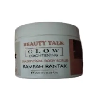 Cek Halal Beauty Talk Glow Brightening Traditional Body Scrub Rampah Rantak BPOM