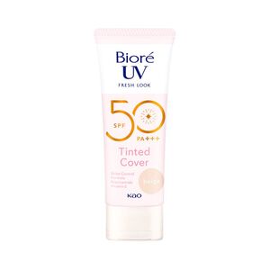 Cek Halal Biore Uv Fresh Look Tinted Cover Beige Spf 50pa+++ BPOM