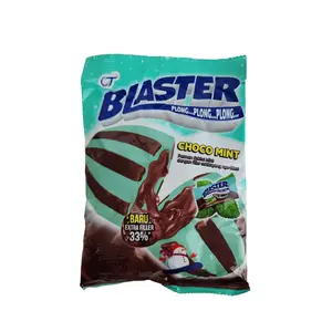 Cek Halal Blaster Permen Keras Rasa Mint Isi Cokelat BPOM