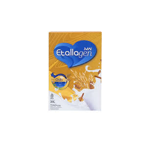 Cek Halal Etallagen Minuman serbuk mengandung susu kambing etawa dengan almond, oat, kelor dan kayu manis