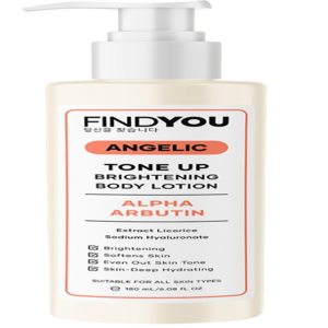 Cek Halal Findyou Angelic Tone Up Brightening Body Lotion Alpha Arbutin BPOM