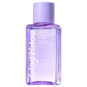Cek Halal Glad2glow Blackberry Aha Bha Pha Daily Exfoliating Toner BPOM