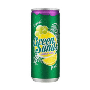 Cek Halal Green Sands Minuman Berkarbonasi Rasa Lemon Dan Anggur