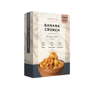 Cek Halal Gregs Banana Crunch Pisang Kering BPOM