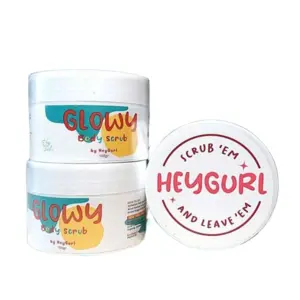 Cek Halal Heygurl.id By Khansa Glowy Body Scrub With Licorice Extract BPOM