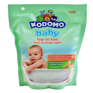 Cek Halal Kodomo Baby Top To Toe Hair & Body Bath BPOM