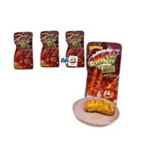 Cek Halal Lianggui Tepung Olahan Bentuk Sosis Rasa Pedas