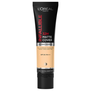 Cek Halal L'oreal Infallible 32h Matte Cover 128 BPOM