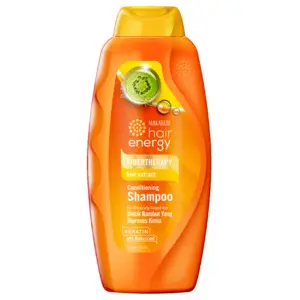 Cek Halal Makarizo Hair Energy Fibertherapy Conditioning Shampoo Kiwi Extract BPOM