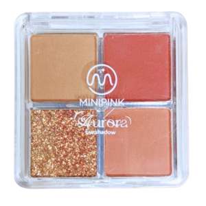 Cek Halal Minipink Aurora Eyeshadow - 01 Rosewood Glow BPOM