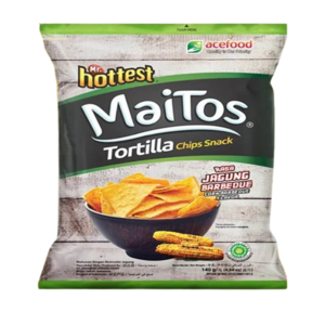 Cek Halal Mr. Hottest Maitos Makanan Ringan Tortilla Chips Rasa Jagung Barbeque BPOM