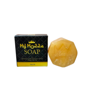 Cek Halal Mymozza Soap With Dna Salmon, Swiflet Nest Extract, Aloevera, Collagen, Kojic Acid BPOM