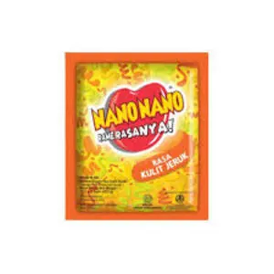Cek Halal Nano Nano Kembang Gula Rasa Kulit Jeruk