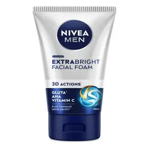 Cek Halal Nivea Men Extra Bright Facial Foam BPOM