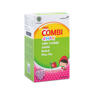 Cek Halal Obh Combi Anak Batuk Plus Flu Rasa Strawberry