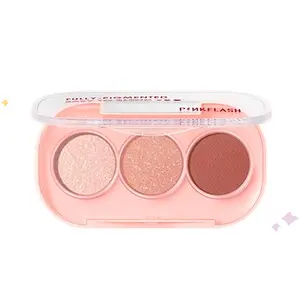 Cek Halal Pinkflash 3 Pan Eyeshadow Pf-e23 Pk02 BPOM