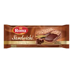 Cek Halal Roma Sandwichi Biskuit Sandwich Dengan Krim Cokelat BPOM