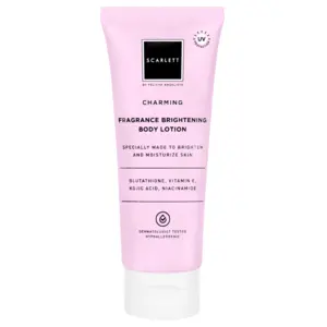 Cek Halal Scarlett Fragrance Brightening Body Lotion Charming BPOM