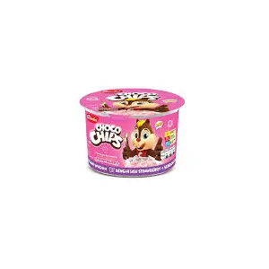 Simba Sereal Sarapan Rasa Strawberry dengan Susu Bubuk Strawberry
