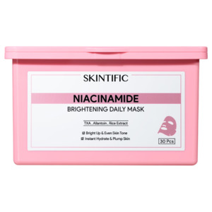 Cek Halal Skintific Niacinamide Brightening Daily Mask