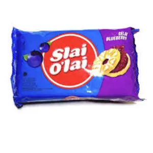 Cek Halal Slai O Lai Biskuit Susu dengan Selai Rasa Blueberry