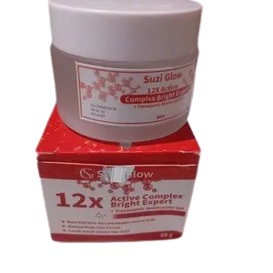 Cek Halal Suzi Glow 12 X Active Complex Bright Expert + Tranexamic Moisturizer Gel BPOM