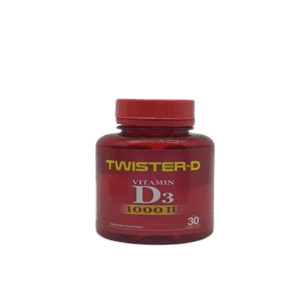 Cek Halal Twister-D Vitamin D3 1000iu BPOM