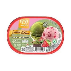 Cek Halal Walls Es Susu Rasa Matcha Dan Stroberi