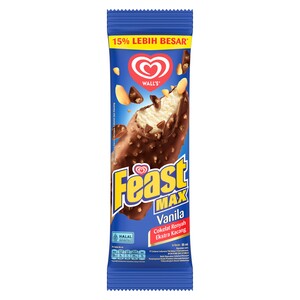 Cek Halal Walls Feast Es Krim Rasa Vanila Berlapis Cokelat Dan Kacang (Vanila)