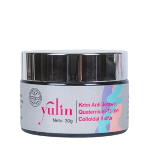 Cek Halal Yulin Krim Anti Jerawat Quaternium-73 Dan Colloidal Sulfur BPOM
