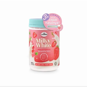 Cek Halal Chermes Minuman Serbuk Rasa Susu Stroberi (Milky White Strawberi) BPOM