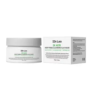Cek Halal Dr.leo 3X Acid Deep Pores Cleansing Clay Mask BPOM