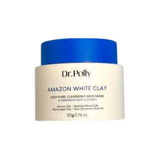 Cek Halal Dr.polly Amazon White Clay Deep Pore Cleansing Mud Mask BPOM