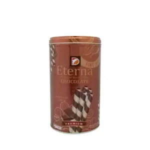 Cek Halal Eterna Wafer Roll Rasa Cokelat BPOM